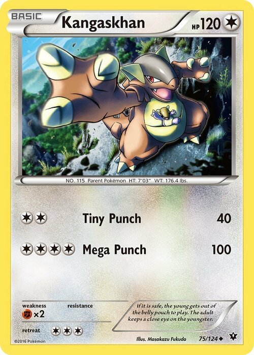 Kangaskhan Card Front