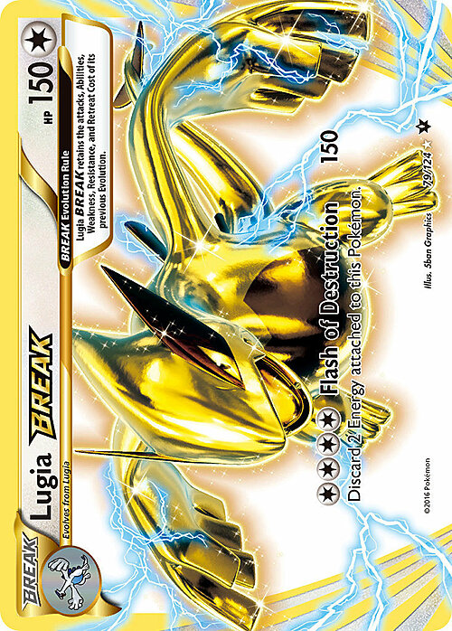 Lugia BREAK Card Front