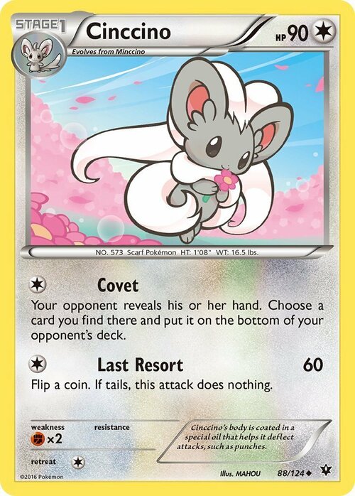 Cinccino Card Front