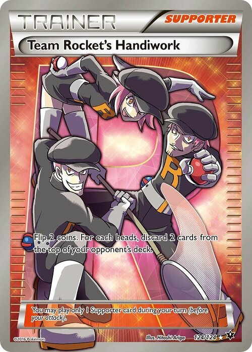 Team Rocket's Handiwork Card Front