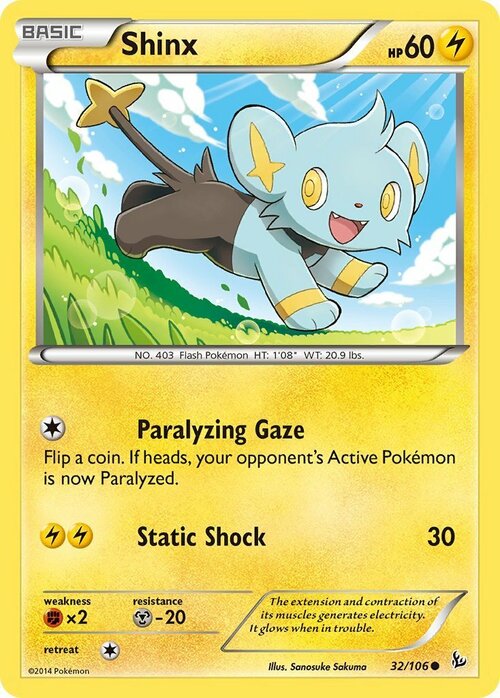 Shinx Card Front