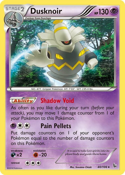 Dusknoir Card Front