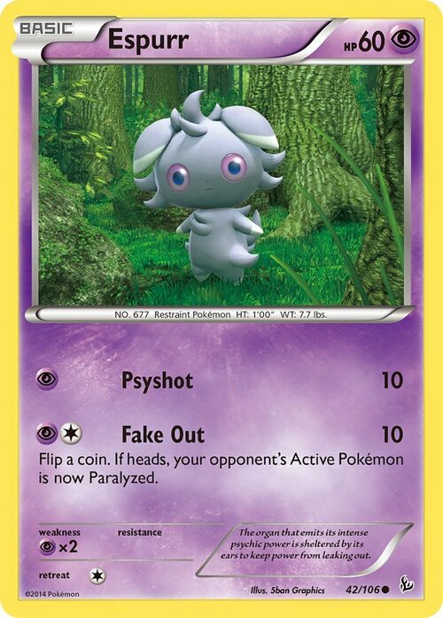 Espurr Card Front