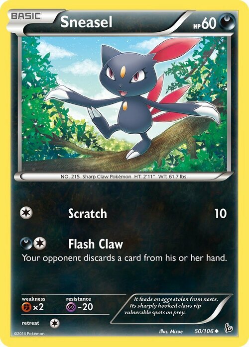 Sneasel Card Front