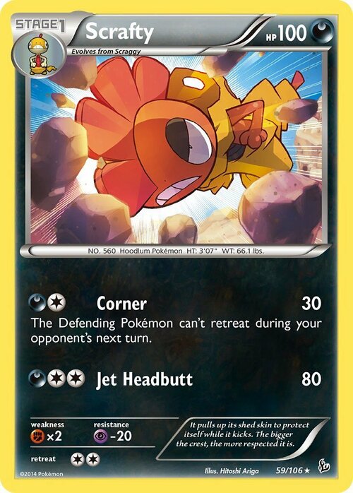 Scrafty Card Front