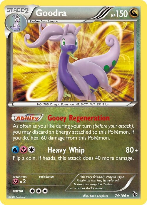 Goodra Card Front