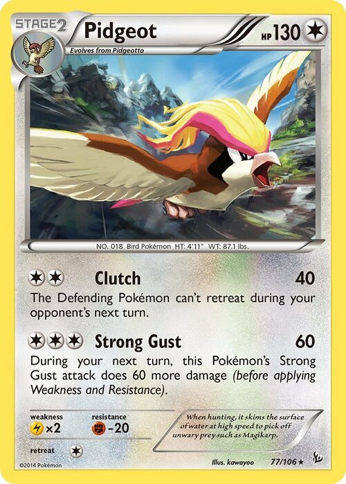 Pidgeot Card Front