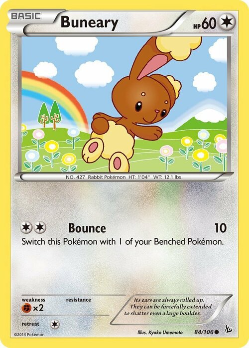 Buneary Card Front