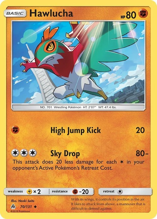 Hawlucha Card Front