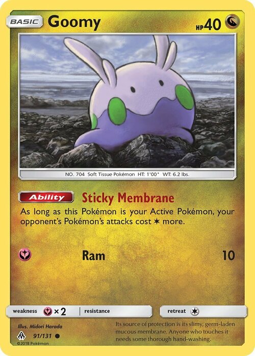 Goomy Card Front