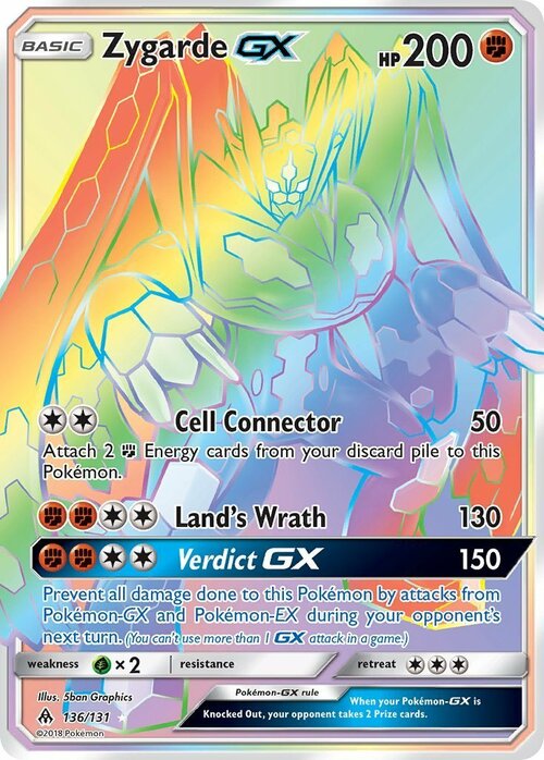 Zygarde GX Card Front