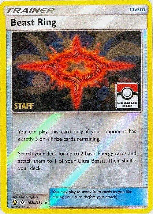 Beast Ring Card Front