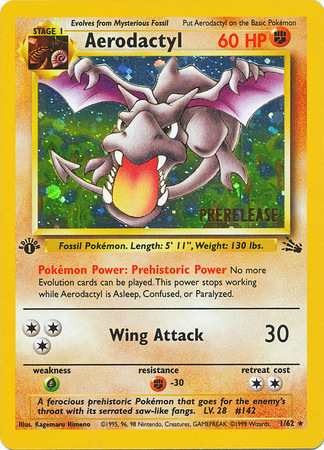 Aerodactyl Card Front