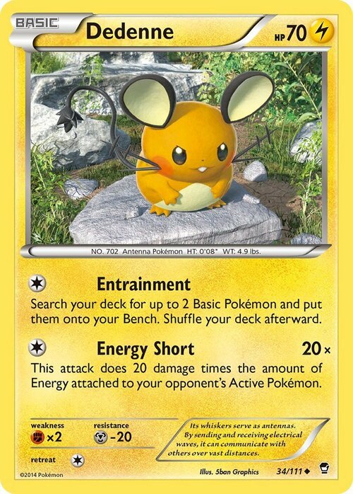 Dedenne Card Front