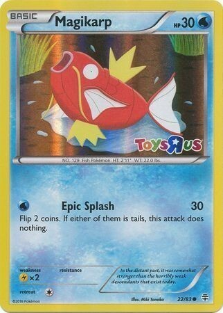 Magikarp Card Front