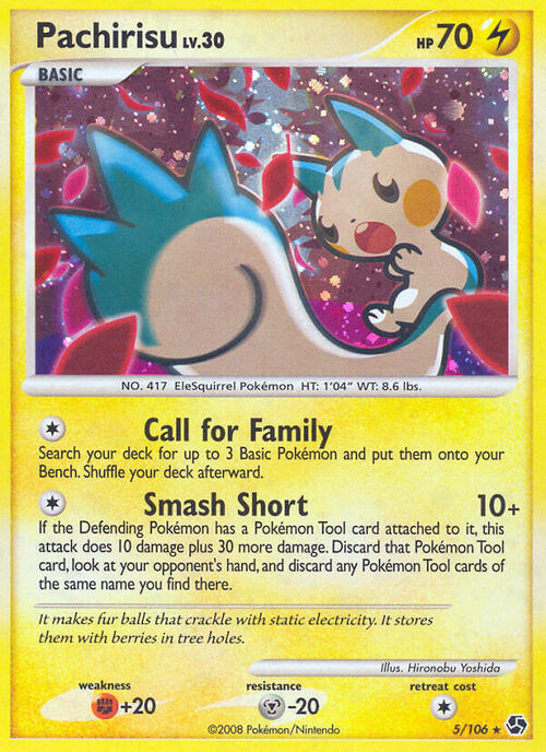 Pachirisu Card Front