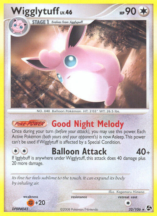 Wigglytuff Card Front