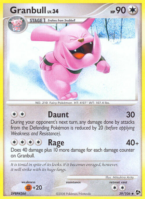 Granbull Card Front