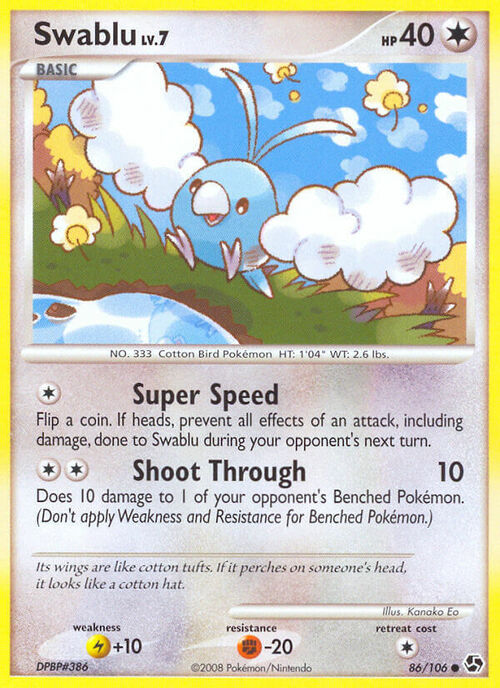 Swablu Card Front