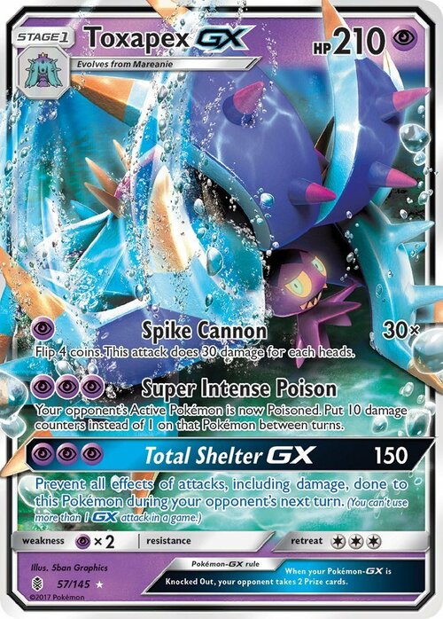 Toxapex GX Card Front