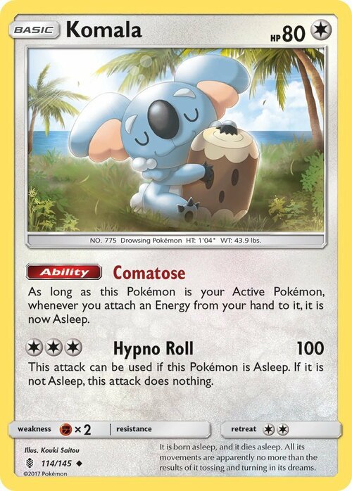 Komala Card Front