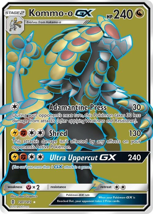 Kommo-o GX Card Front