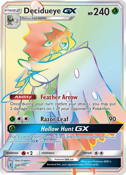 Decidueye GX Card Front