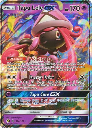 Tapu Lele GX Card Front