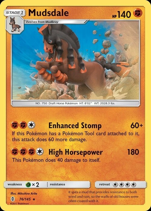 Mudsdale Card Front