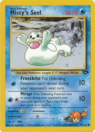 Misty's Seel Card Front