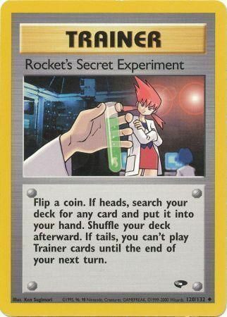 Rocket's Secret Experiment Card Front