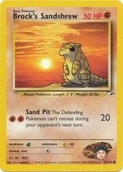 Brock's Sandshrew