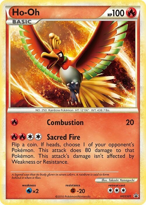 Ho-Oh Card Front