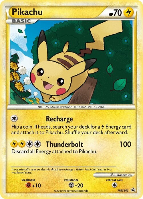 Pikachu Card Front