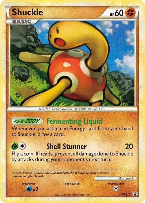 Shuckle Card Front