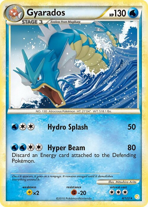 Gyarados Card Front