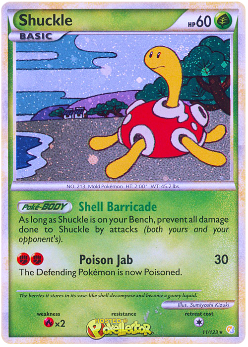 Shuckle Card Front