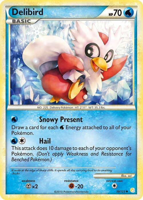 Delibird Card Front