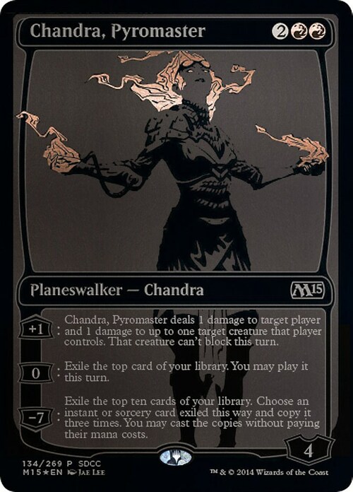 Chandra, Pyromaster Card Front