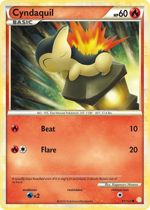 Cyndaquil Card Front