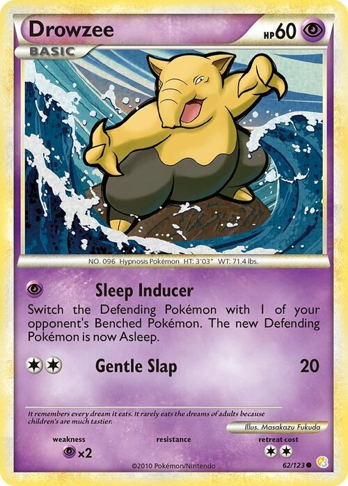 Drowzee Card Front