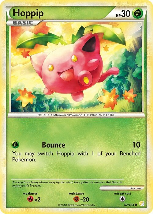 Hoppip Card Front