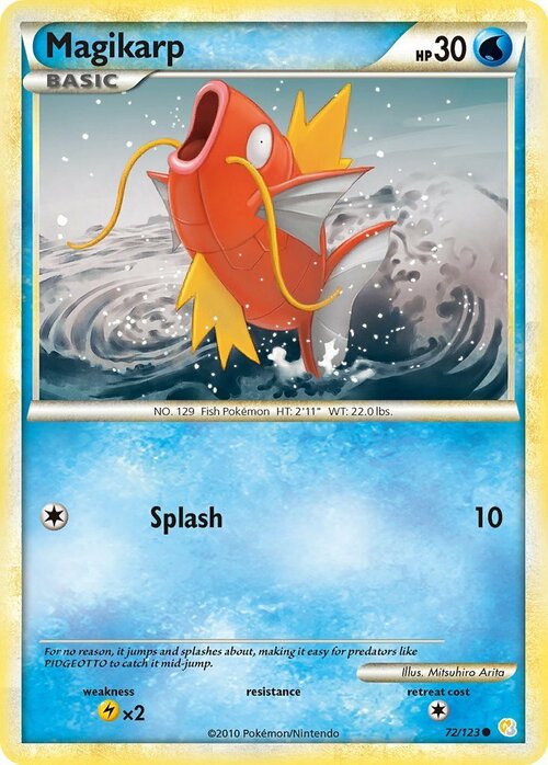 Magikarp Card Front