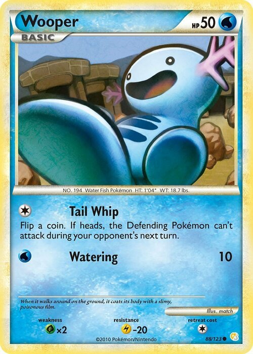 Wooper Card Front