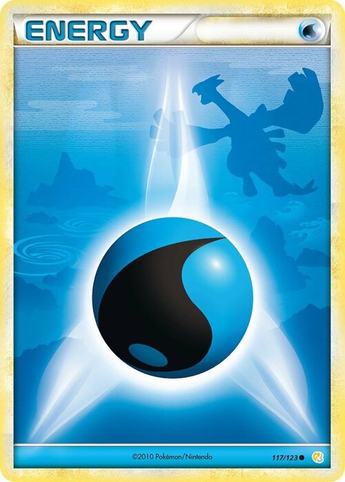 Water Energy Card Front