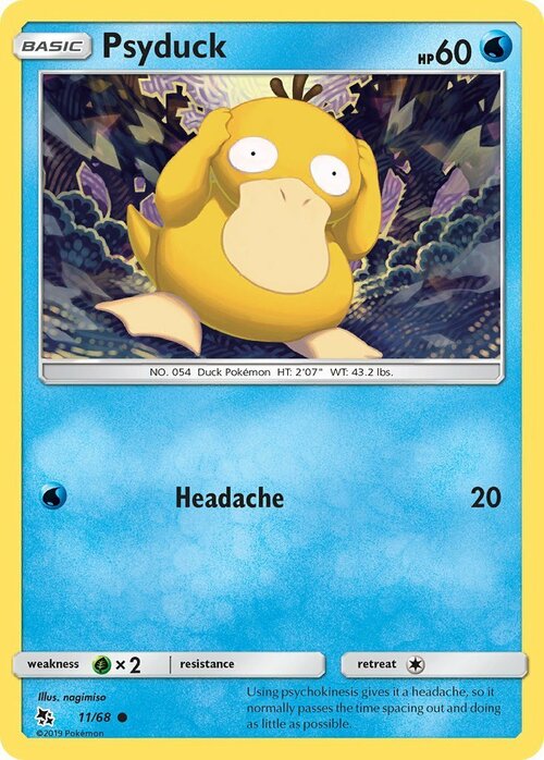 Psyduck Card Front