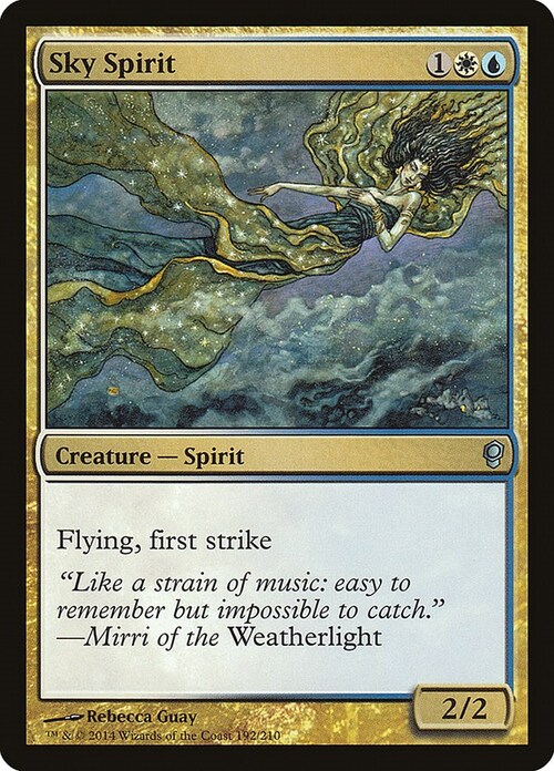 Sky Spirit Card Front