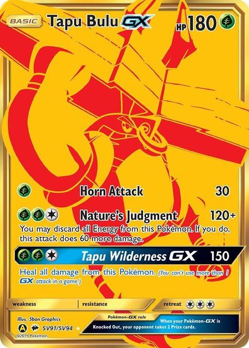 Tapu Bulu GX Card Front