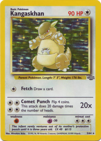 Kangaskhan Card Front