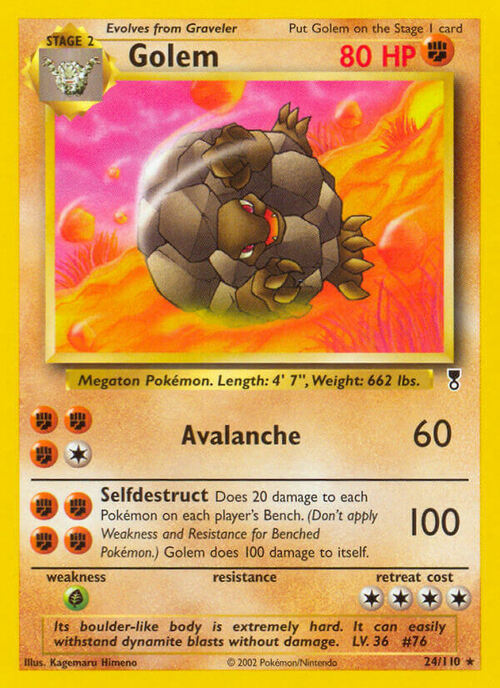 Golem Card Front